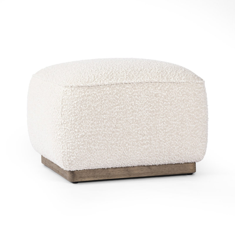Sinclair Square Ottoman-21", Knoll Natural Polyester Blend