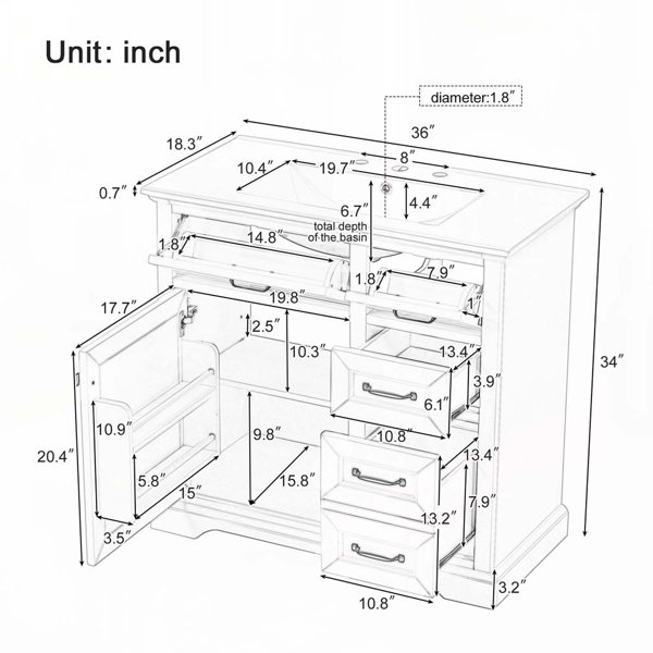 Dimensions du produit
