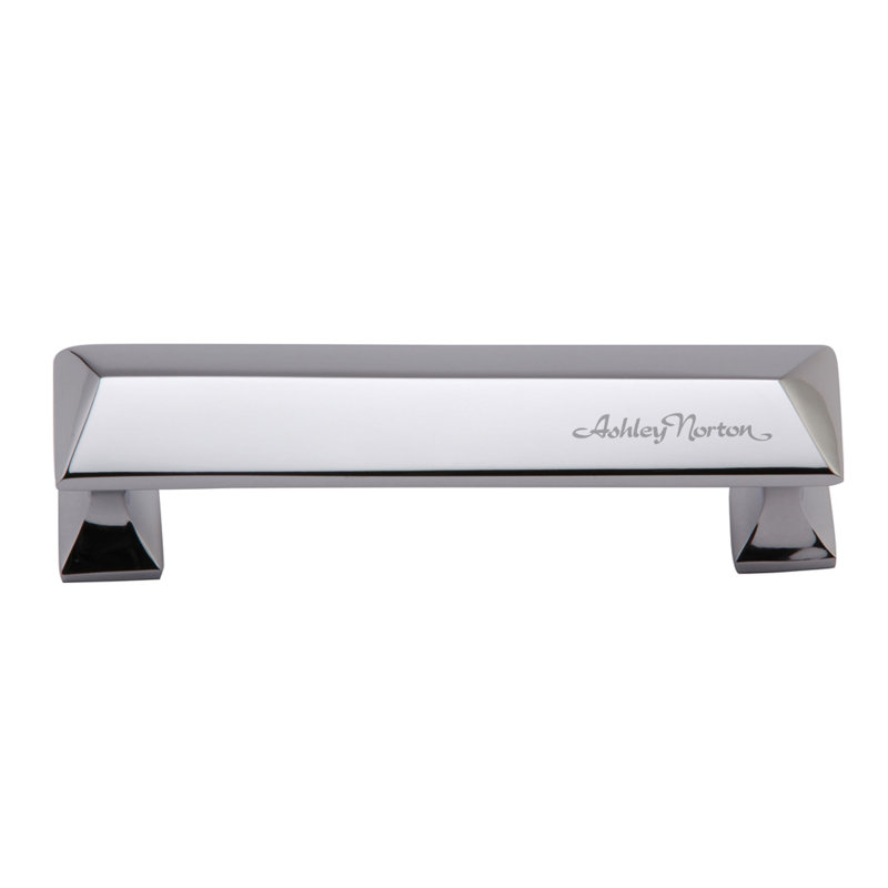 Pyramid Anvil Cabinet Pull, Polished Chrome, 6"