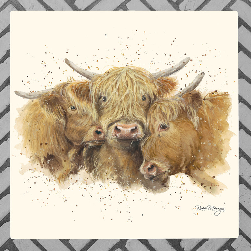 BREE MERRYN Farmhouse Wall Decor on Ceramic