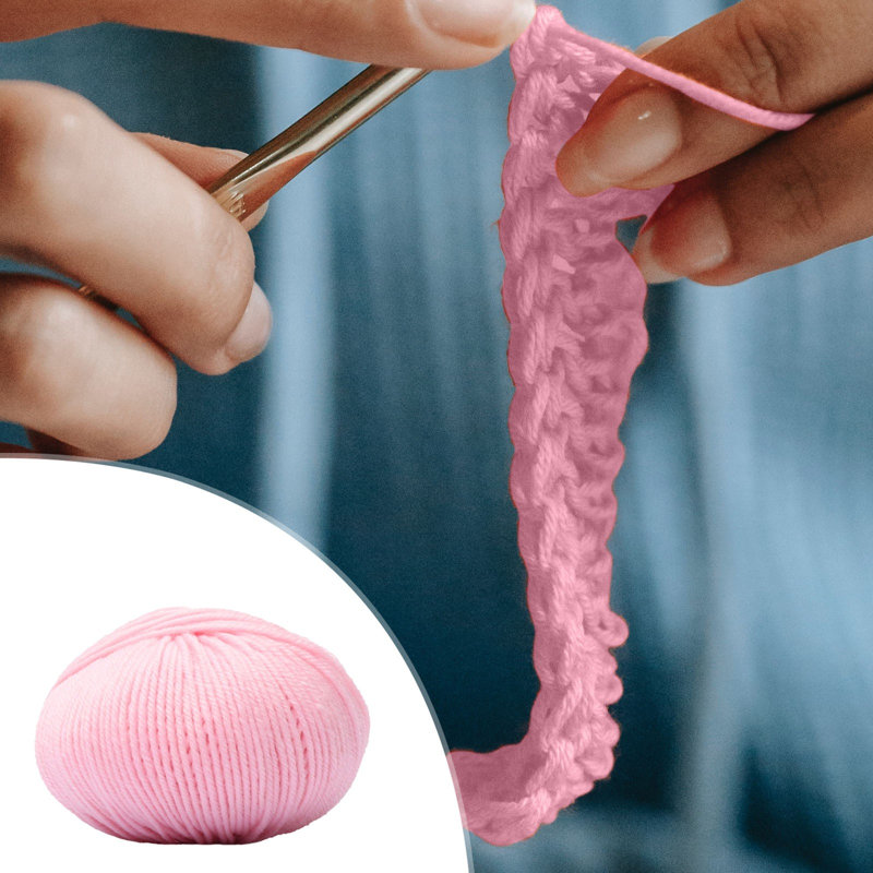 Wools Group Laine tissée à la main Écharpe grossière moyenne, A