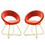 Ensemble de 2 chaises de salle à manger rembourrées Modway Nouvelle-706835551-706835550