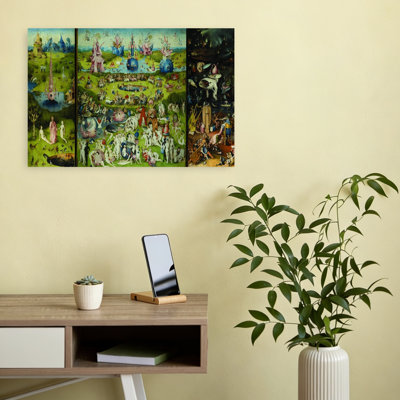 The Garden Of Earthly Delights 1504 Classic Surreal Wildlife Wall Art Print