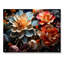 Corail blanc abstrait, natures mortes abstraites - décoration murale abstraite, natures mortes en acrylique-101523209