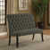 Anubis Polyester Upholstered Bench