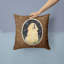 Coussin décoratif intérieur/extérieur golden retriever