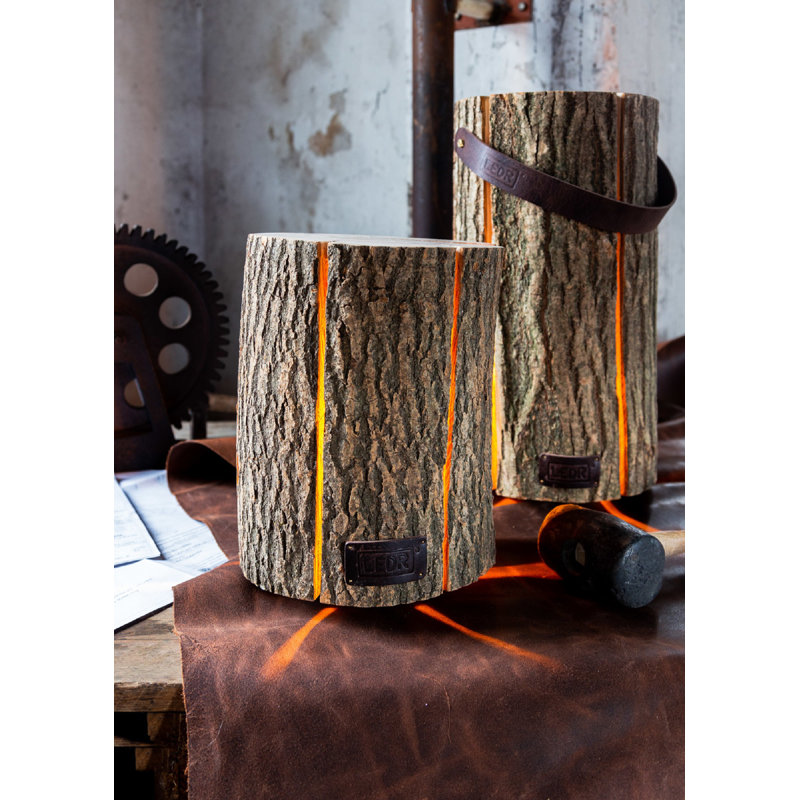 Bois clair - bois de frêne L, H 11,8 po x l 8 po x P 8 po