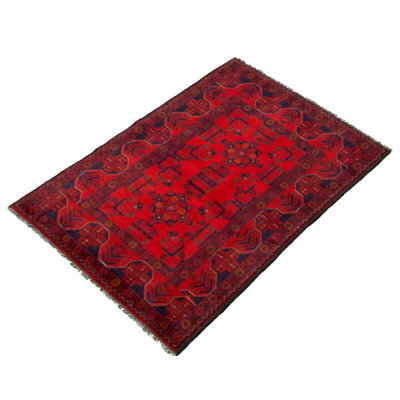 Allaina One-of-a-Kind 3'4" X 5' 2010s Wool Area Rug in
