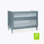 Lit de bébé convertible en filet respirant avec lit pour tout-petit HALO 3-en-1, bleu ardoise-135393511