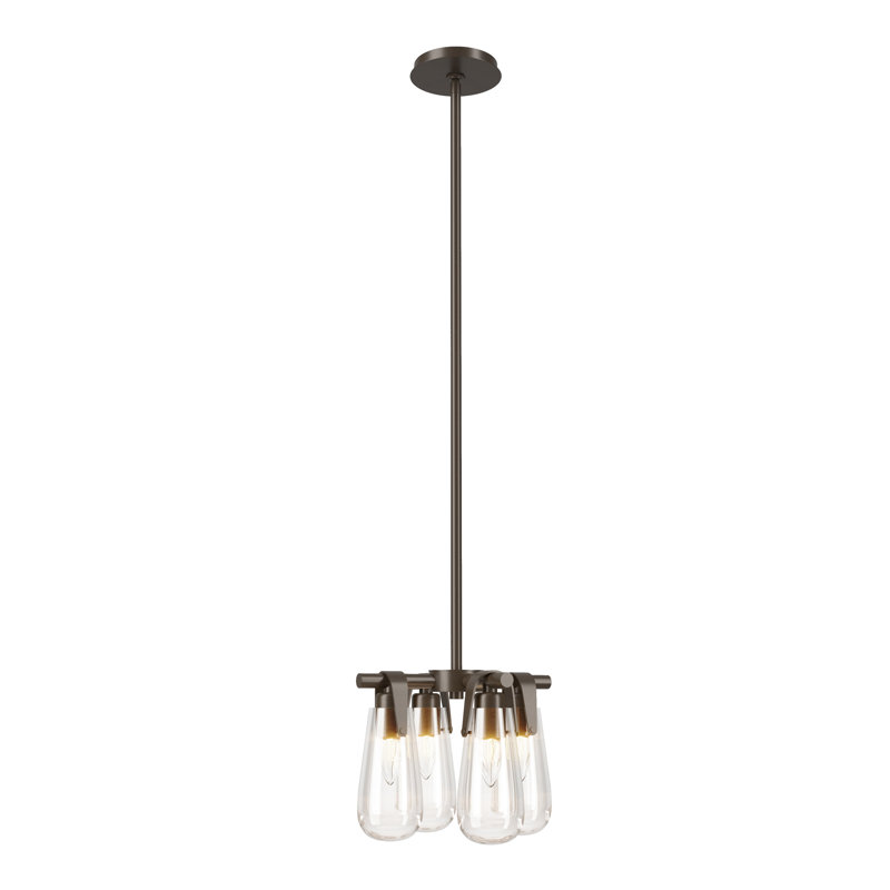 Eos 4 - Light Unique Classic Chandelier, Bronze