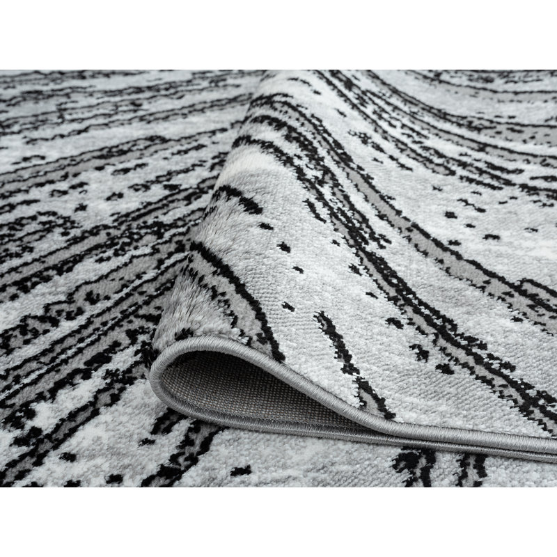 Tapis gris intérieur / extérieur, Rectangle 7 pi 9 po x 9 pi 9 po