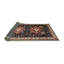 Tapis noir/brun traditionnel-1269998130