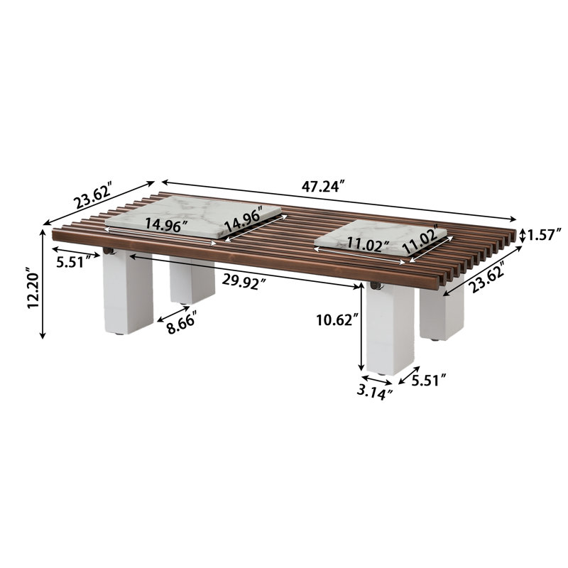 4 Legs Coffee Table