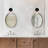 Prismatic 1-Light Wall Sconce - Black-230865152