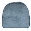 Ensemble de 4 coussins de chaise de salle à manger en peluche antidérapants Klear Vu The Gripper, 15 po x 16 po x 2 po-98798990