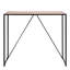 Ailpein Metal Base Dining Table