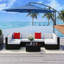 Parasol de plage 120 po Linnett-2079703298