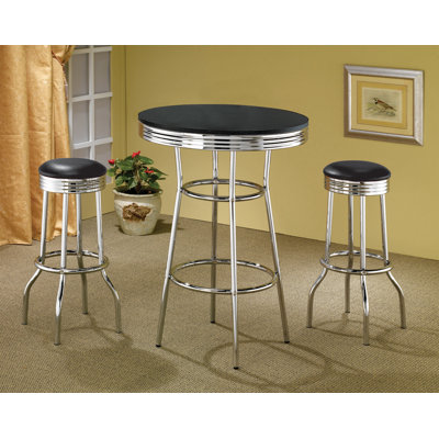 Sayville 2 - Person Trestle Dining Set
