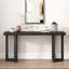 Console à motif géométrique, derrière le canapé-1148488177