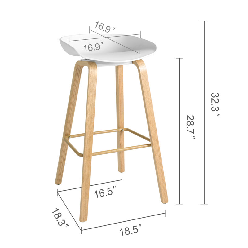 Tabouret de bar industriel, chaises de salle à manger modernes, style minimaliste, convenant à la cuisine et au salon
