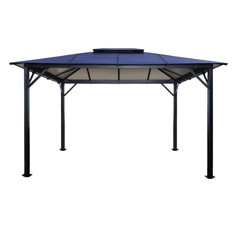 Durham 12 Ft. W x 10 Ft. D Aluminum Patio Gazebo