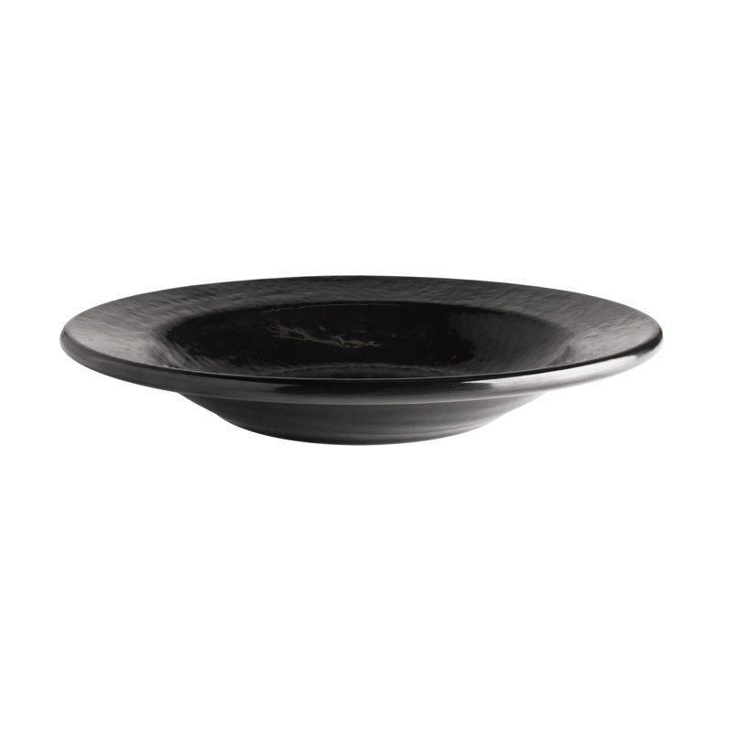 Elite Global Solutions Melamine Pasta Dish, Black