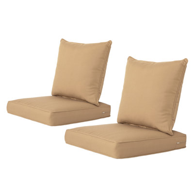 Outdoor/Indoor Deep-Seat Cushion Set by Latitude Run
