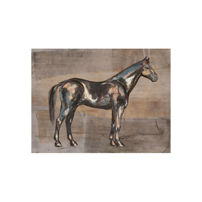 Legacy I Print by Elena Carlie, 54" H x 72" W x 1.5" D, Glass Coat