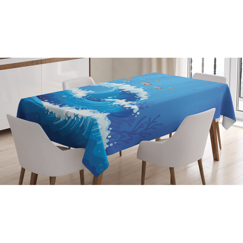 Marine Tablecloth, 70" x 52"