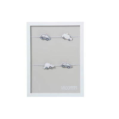 Camas White Shadow Box Picture Frame