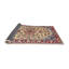 Tapis rouge/jaune/bleu traditionnel Eutropios-2110014312