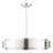 Varick 7 - Light Brushed Nickel Pendant