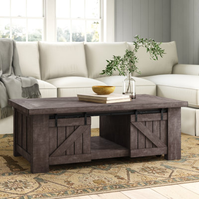 Amed Solid Wood Lift Top Coffee Table with Storage by Darby Home Co