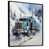 Black Floater Framed