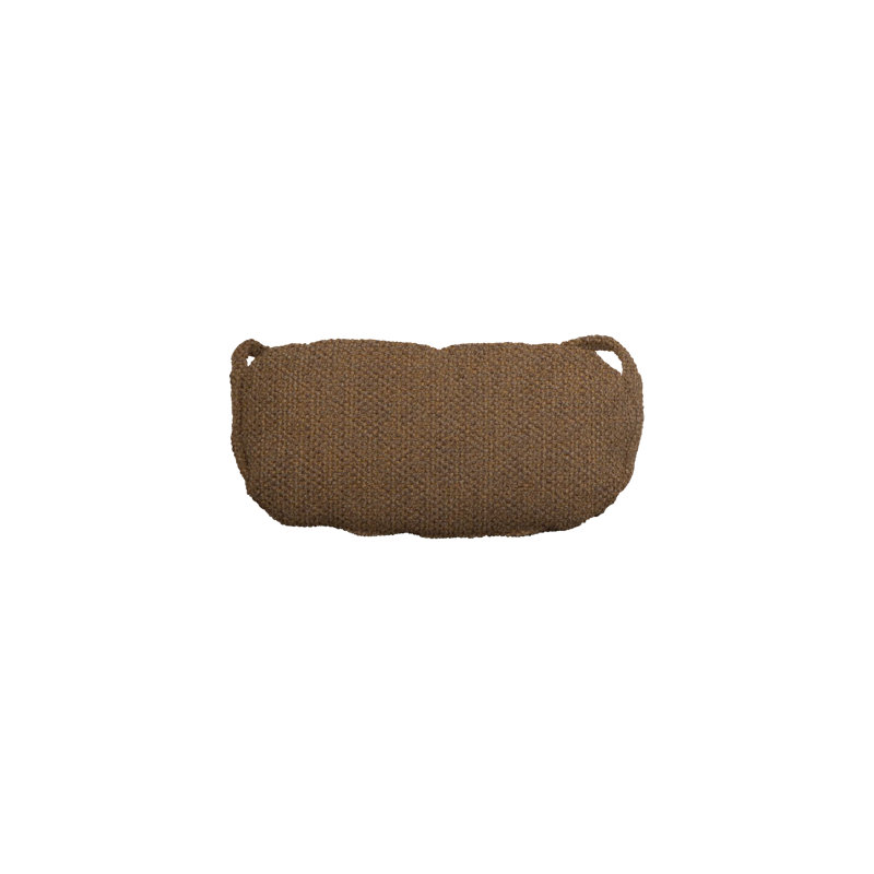 Hive Neck Cushion, Umber Brown