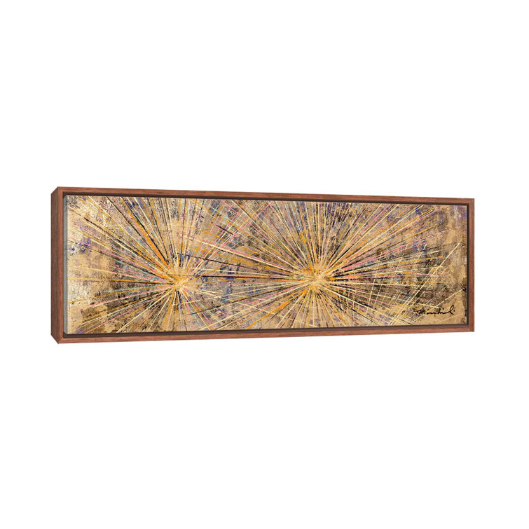 Silver Cholla - Panoramic Painting on Canvas