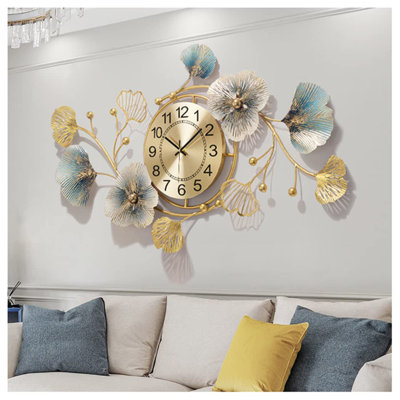 Harrelson Metal Wall Clock