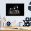 «Horse Portrait 8» par David Drost, art mural en verre acrylique, 16 po x 12 po