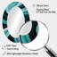 Miroir mural Turquoise-1976834531