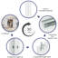 Portes de garde-robe coulissantes en verre givré double avec trousse de quincaillerie d'installation-105304900-125591953-125591955