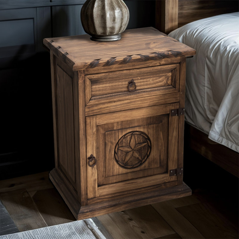 The Rope & Star Nightstand