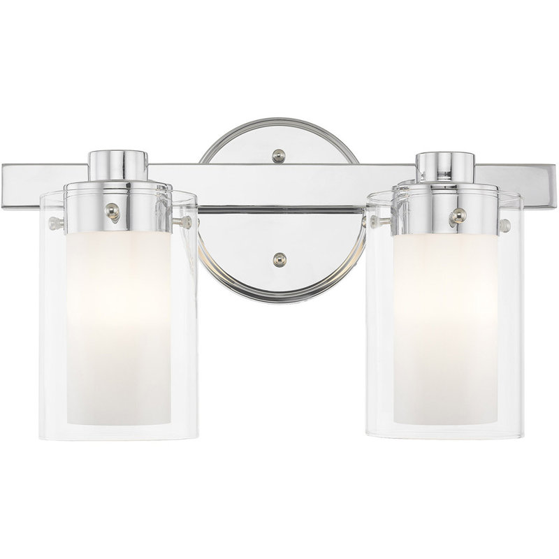 Midtown 2 - Light Vanity Light, Polished Chrome