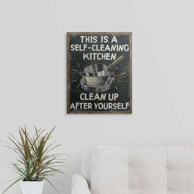 « self cleaning cuisine », art textuel
