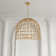 Robbie 4-light 19.69 inch Oversize Rattan Boho Dimmable Adjustable Pendant Light Chandelier