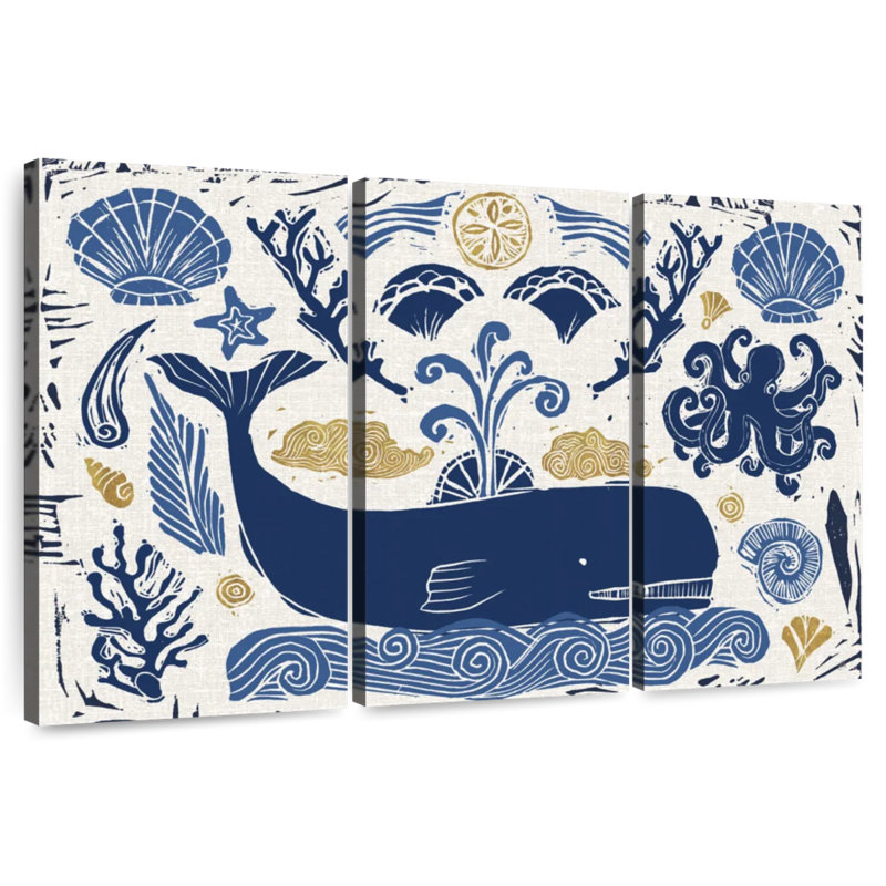Brampt Primitive Sea I, 20" H x 33" W