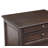 Farmhouse Nightstands with 4 Drawer, Wood Storage End Table with Hidden Pull-Out Shelf, Large Side Table with 4 Solid Wood Feet and Metal Handle, Easy Assembly, Walnut Brown-665701557-665701556
