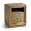 Merapi 50cm W Solid Wood Bedside Table