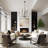 Jacinta 8 - Light Dimmable Large 37" Modern Classic / Traditional Dining Room Chandelier