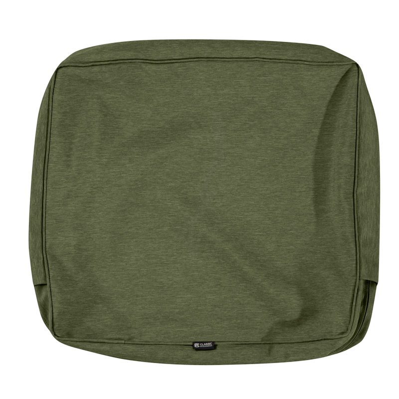 Pina Outdoor 4'' Dining Chair Seat Cushion, Heather Fern, 25" H x 15" W x 4" D