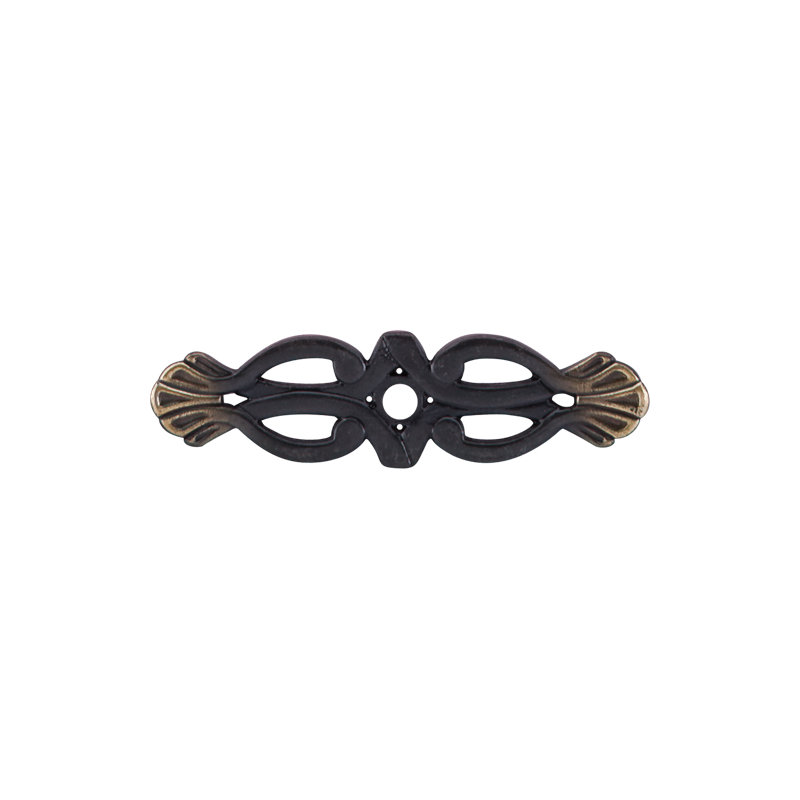 Newton  Backplate, Dark Antique Brass